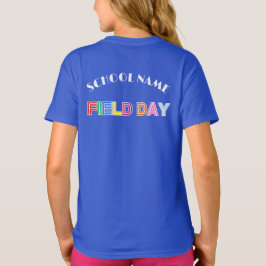 Camiseta Día de la escuela Día deportivo 2025 Escuadrón de