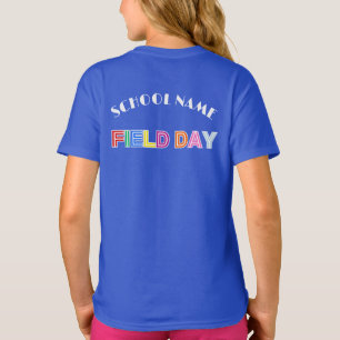 Camiseta Día de la escuela Día deportivo 2025 Escuadrón de