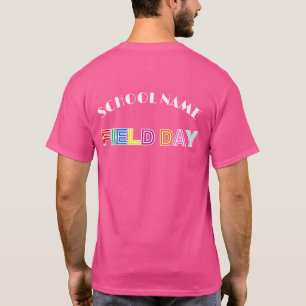 Camiseta Día de la escuela Día deportivo 2025 Escuadrón de