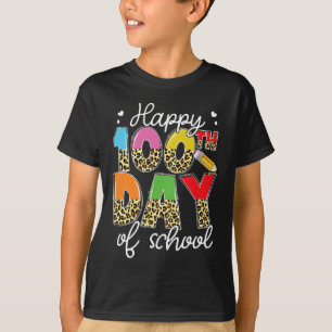 Camiseta Día De La Escuela Para Profesores Niños Felices 10