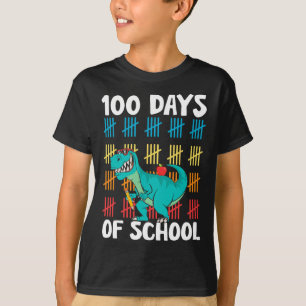 Camiseta Día De La Escuela Profesores Niños Niños Dino Happ