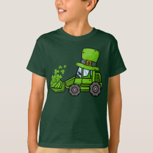 Camiseta Día de la Excavadora St. Patricks para niños