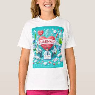 Camiseta "Día de la Farmacia: Celebrando el Corazón de la S