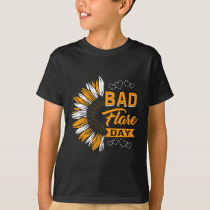 Camiseta Día de la Flor Mal Complejo Síndrome de Dolor Regi