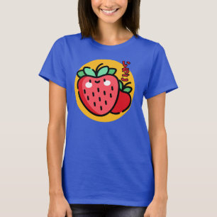 Camiseta Día de la fresa de Cute Kawaii