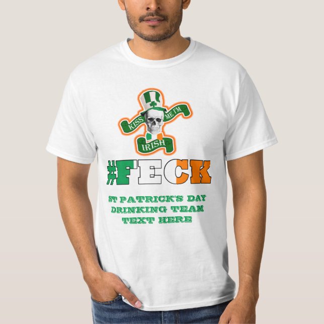 Camiseta Día de la heces en Irlanda (Anverso)