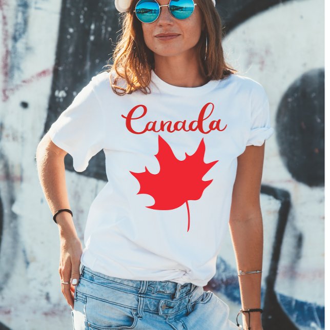 Camiseta Día de la hoja de arce en Canadá (Subido por el creador)
