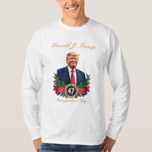 Camiseta Día de la Inauguración 2025 47º presidente Donald 