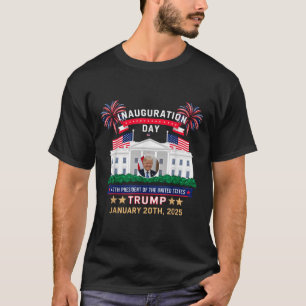 Camiseta Día de la Inauguración de Donald Trump 2025 47º pr