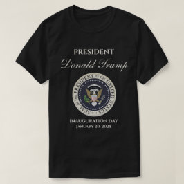 Camiseta Día de la Inauguración de Donald Trump, 20 de ener