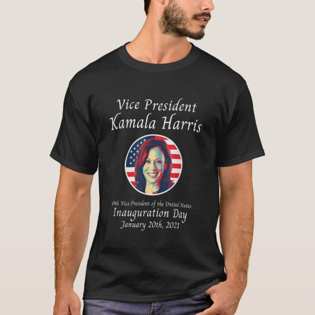 Camiseta Día de la Inauguración de Kamala Harris (Anverso)