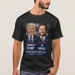 Camiseta Día de la Inauguración de Trump Vance 2025