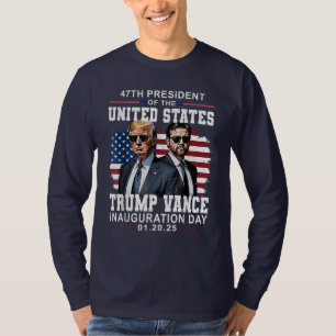 Camiseta Día de la Inauguración del Presidente Trump Vance