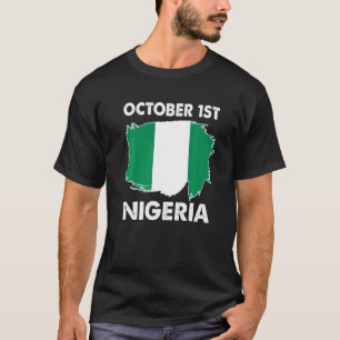 Camiseta Día de la Independencia 2022 en Nigeria