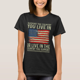 Camiseta Día de la Independencia 4 de Julio Apoya al País Y