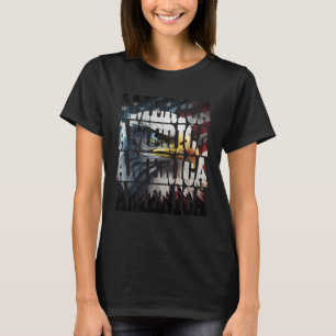 Camiseta Día de la Independencia 4 de julio Patr de Bandera
