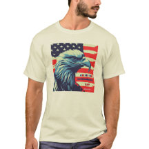 Día de la Independencia Americana Águila Calva Pat