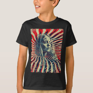 Camiseta Día de la Independencia Americana USA Punk Patriót