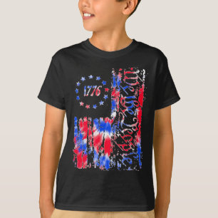 Camiseta Día de la Independencia Bandera Estadounidense Pat