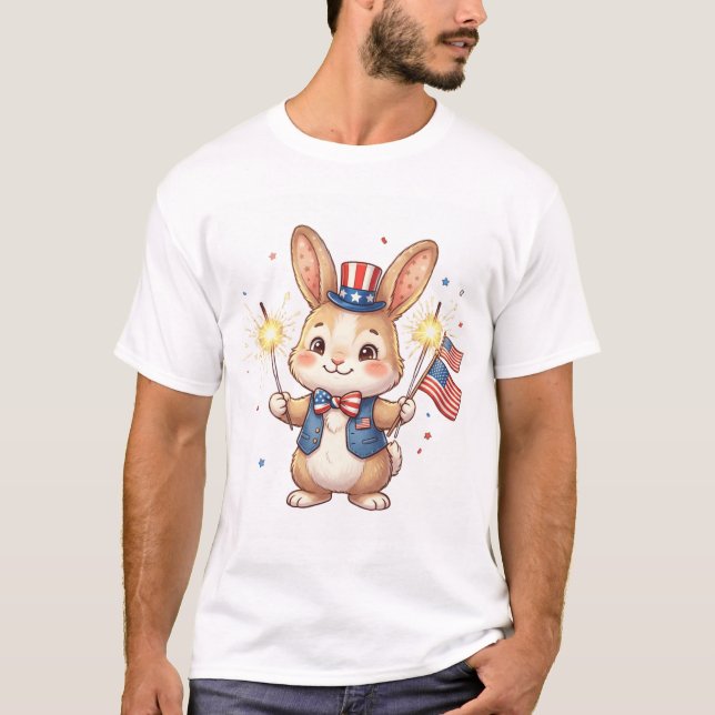 Camiseta Día de la Independencia de EE. UU. (Anverso)