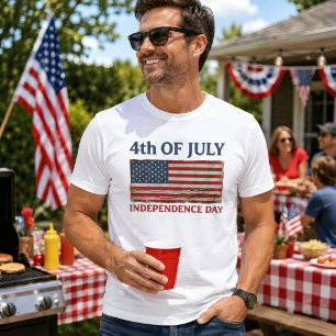 Camiseta Día de la Independencia de EE. UU. del 4 de julio 