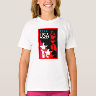 Camiseta Día de la Independencia de Estados Unidos
