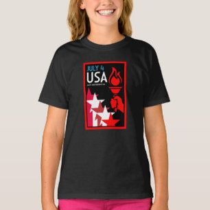 Camiseta Día de la Independencia de Estados Unidos