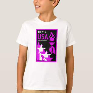 Camiseta Día de la Independencia de Estados Unidos