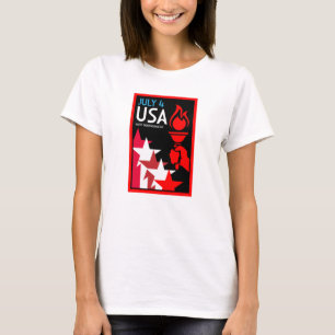 Camiseta Día de la Independencia de Estados Unidos