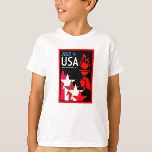 Camiseta Día de la Independencia de Estados Unidos