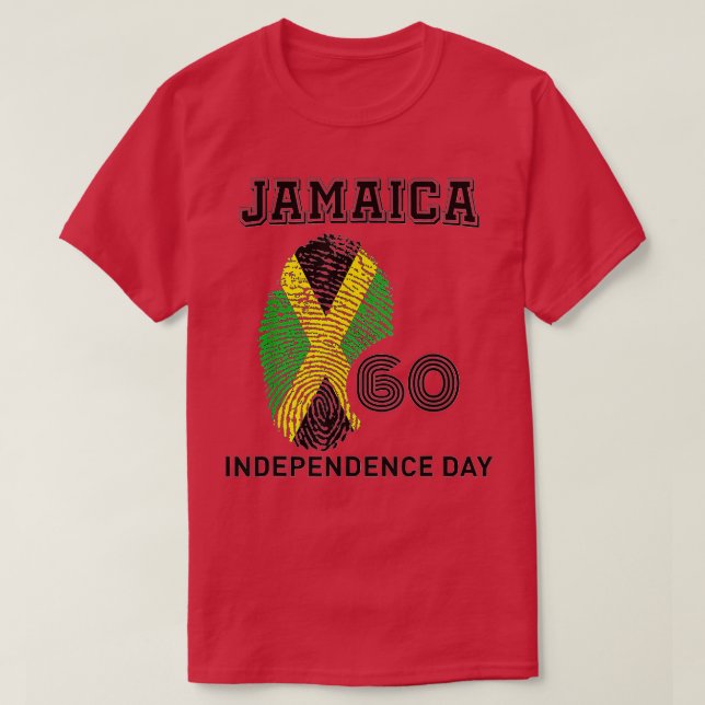 Camiseta Día de la Independencia de Jamaica (Diseño del anverso)