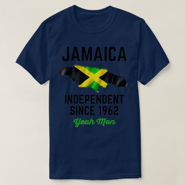 Camiseta Día de la Independencia de Jamaica (Diseño del anverso)