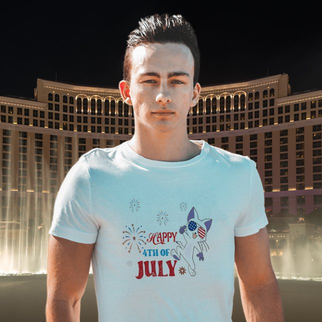 Camiseta Día de la Independencia de Kitten (Subido por el creador)