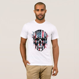 Camiseta Día de la Independencia de la Bandera Americana el