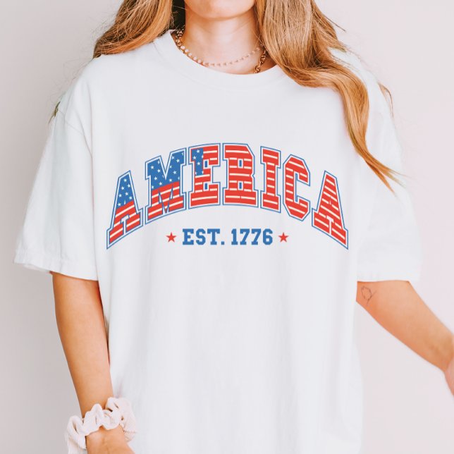 Camiseta Día de la Independencia de la Bandera de Estados U (Subido por el creador)