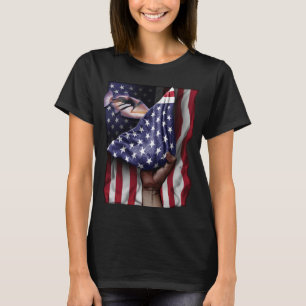 Camiseta Día de la Independencia de la Bandera de Estados U