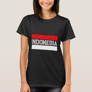 Camiseta Día de la Independencia de la Bandera en Indonesia