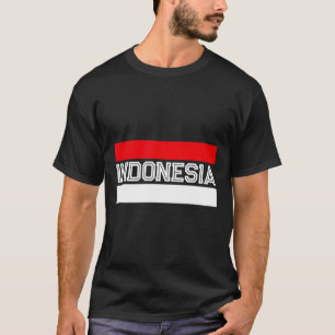 Camiseta Día de la Independencia de la Bandera en Indonesia