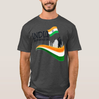 Camiseta Día de la Independencia de la India 15 de agosto B