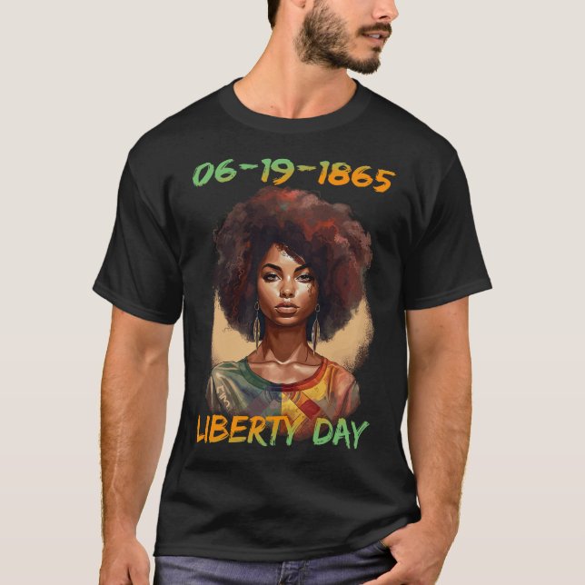 Camiseta - Día de la Independencia de las Mujeres Afroameri (Anverso)