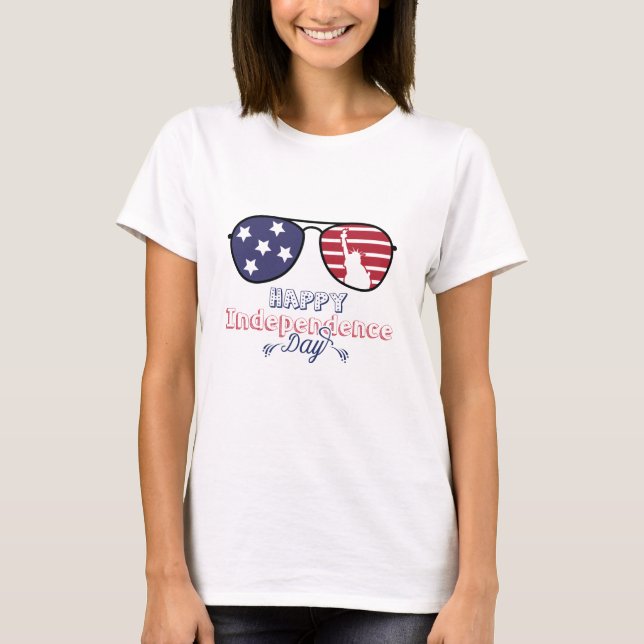 Camiseta Día de la Independencia de los Aviadores de Biden (Anverso)