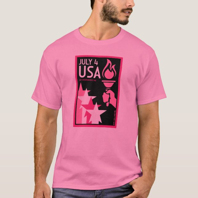 Camiseta Día de la Independencia de los Gays (Anverso)