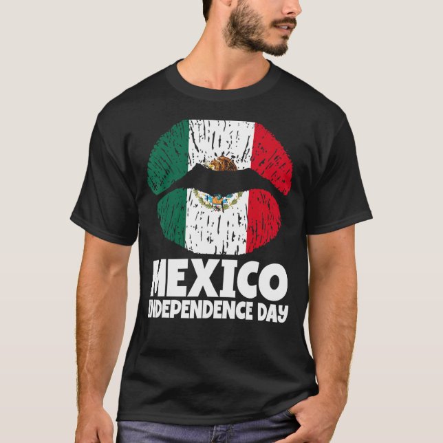 Camiseta Día de la Independencia de México 2022 levanta org (Anverso)