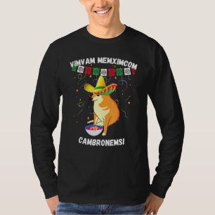 Camiseta Día de la Independencia de México saluda al Gorra