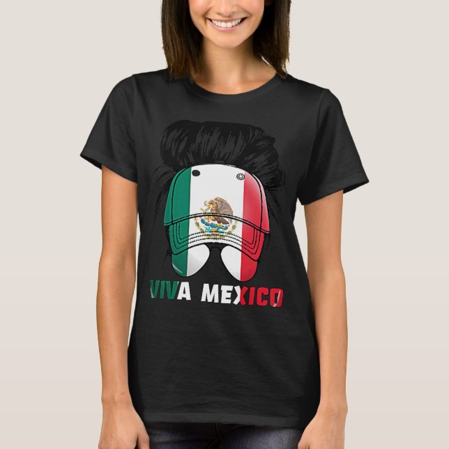 Camiseta Día de la Independencia de México Viva el Orgullo  (Anverso)
