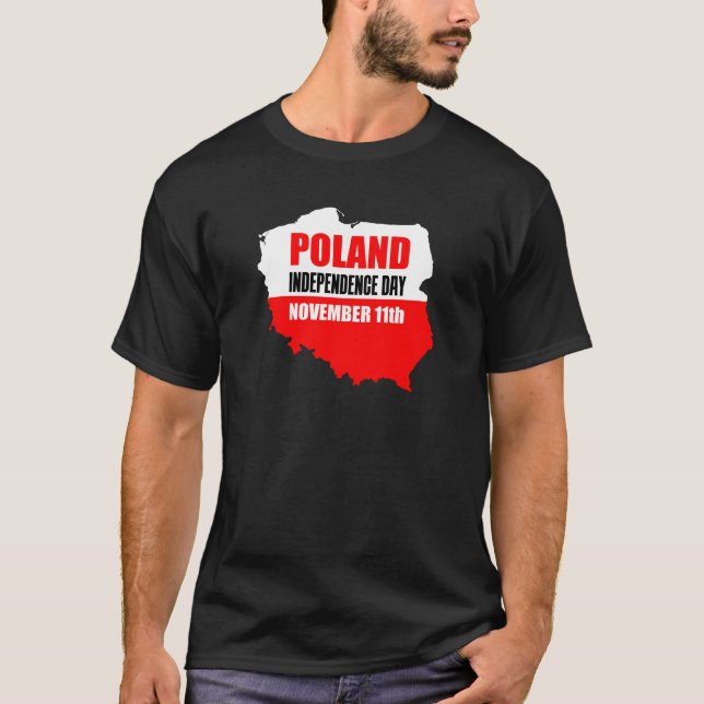 Camiseta Día de la Independencia de Polonia 11 de noviembre (Anverso)