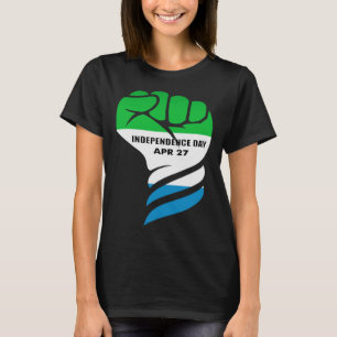 Camiseta Día de la Independencia de Sierra Leona Orgullo Ne