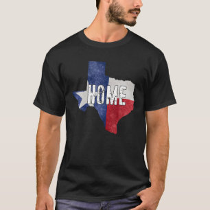 Camiseta Día de la Independencia de Texas con bandera de Es