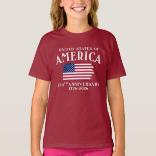 Camiseta Día de la Independencia del 250 aniversario de EE.