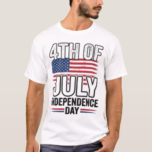 Camiseta Día de la Independencia del 4 de Julio Diseño de c